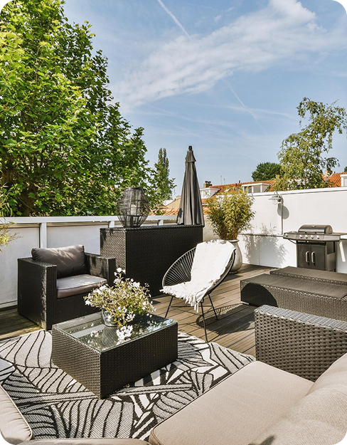 Affordable Hotel Terrace