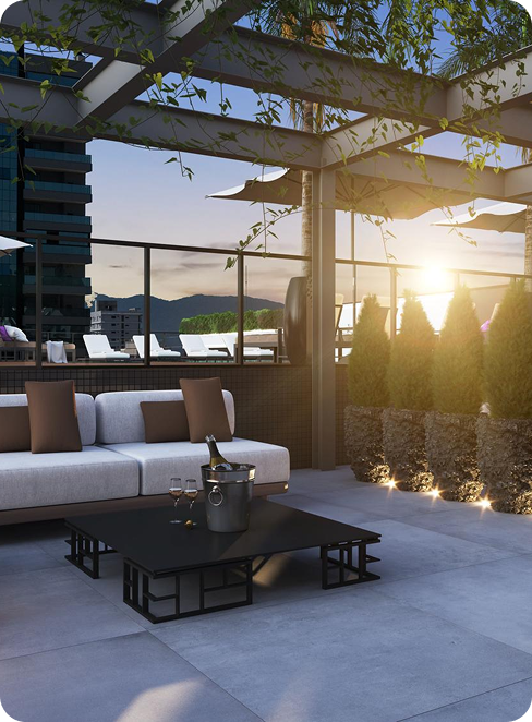Luxury Hotel Terrace